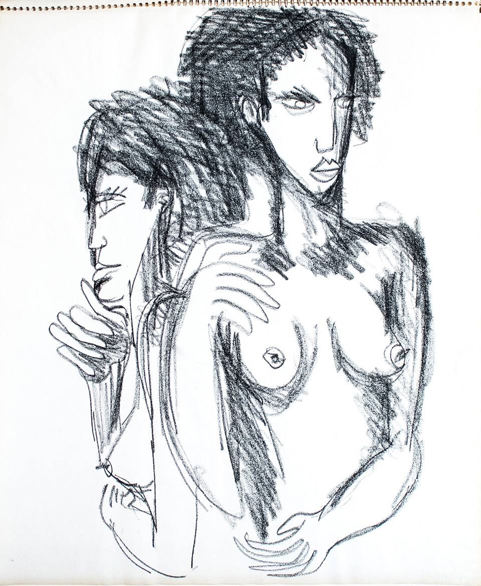 4 Croquis couple amb.